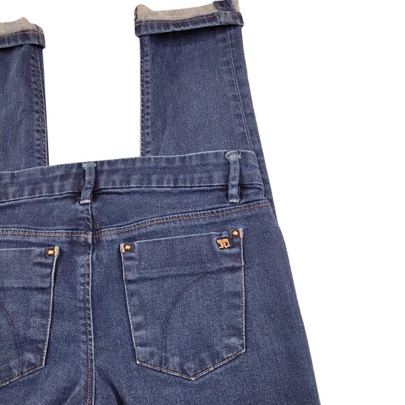 Joe's Womens Low Rise Size 25 Ankle Skinny Provocateur Jeans Dark Wash Denim - Picture 4 of 7